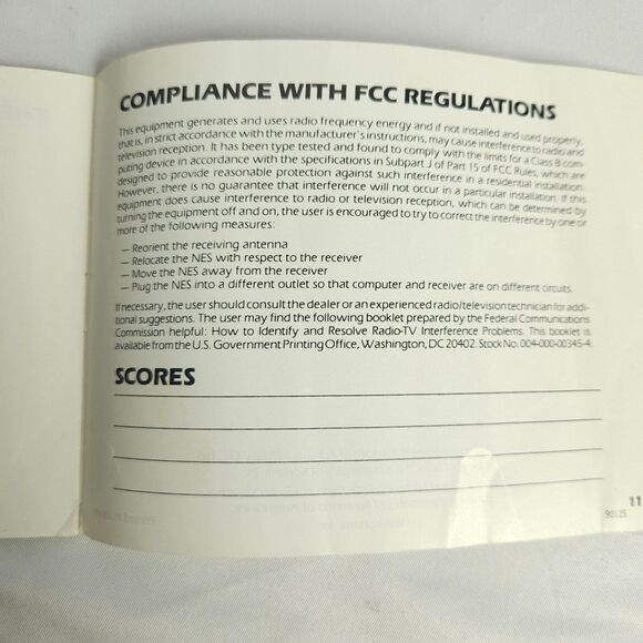 Blades of Steel Instruction Manual Booklet *ONLY* NES Nintendo Entertainment - Picture 6 of 7